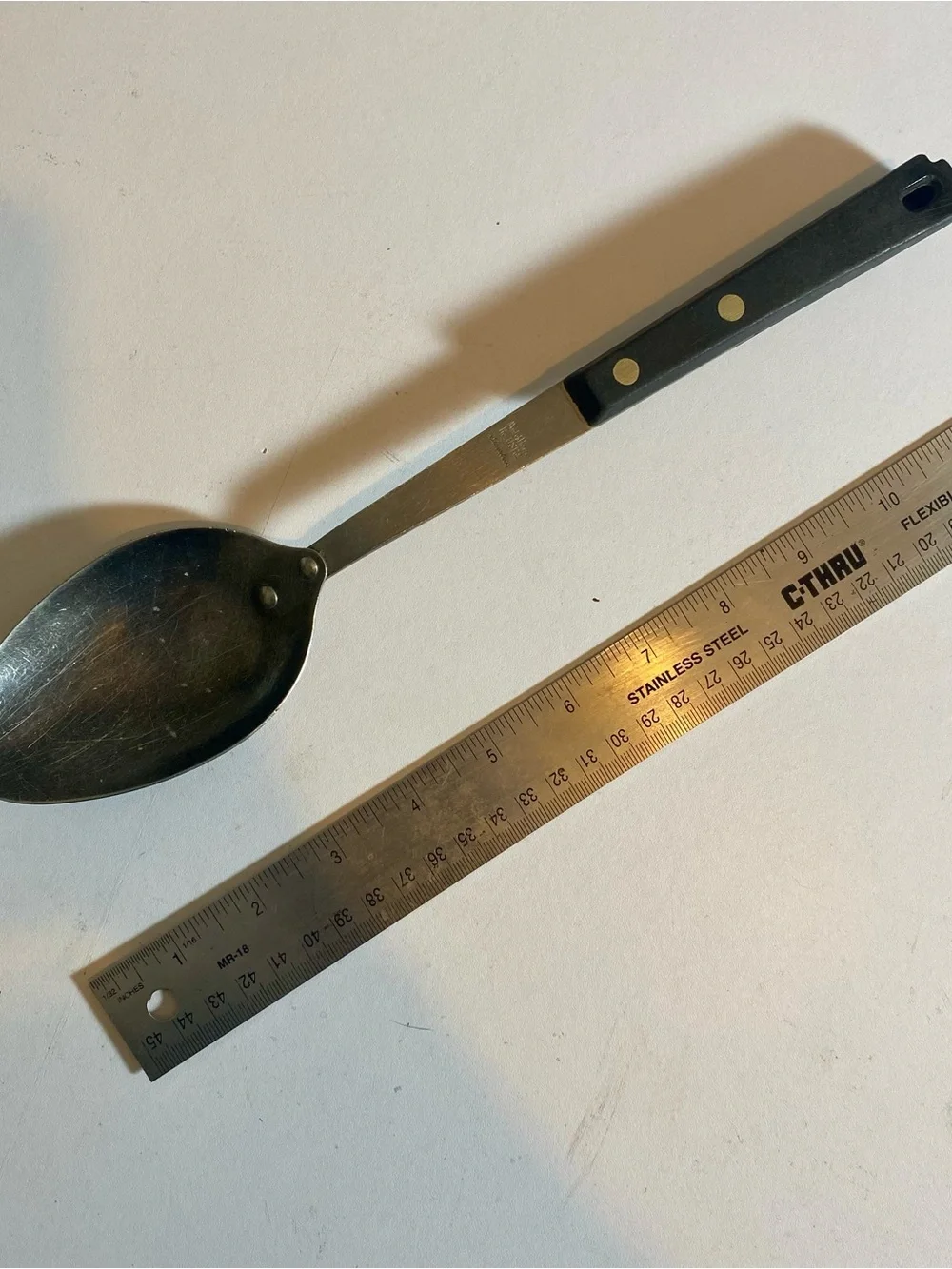 VTG Maid of Honor Stainless Steel Serving Spoon Silver Flatware Kitchen USA